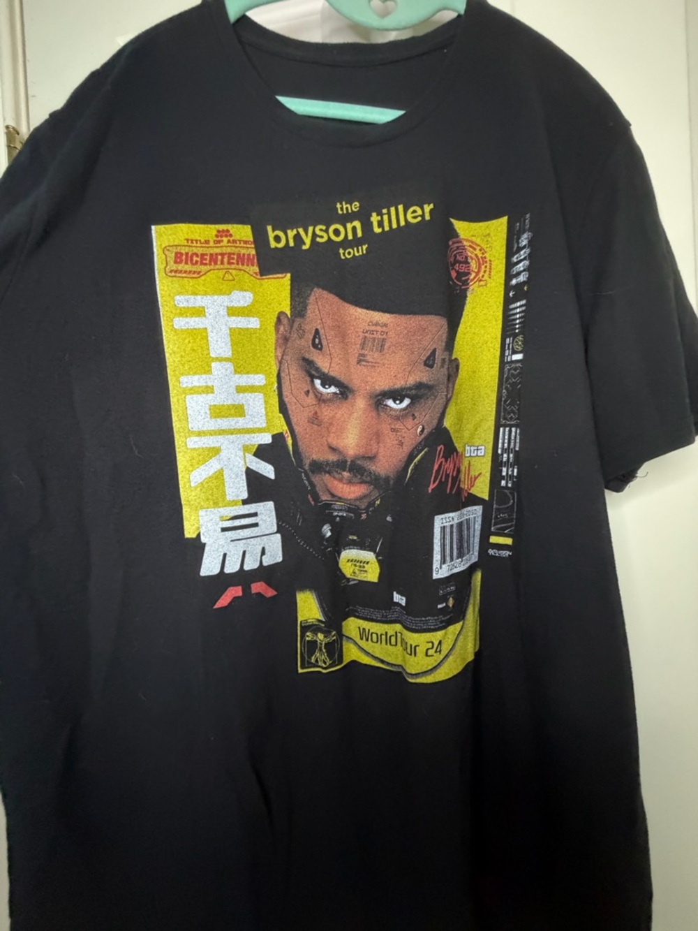 Bryson Tiller Tour Graphic Tee - Black